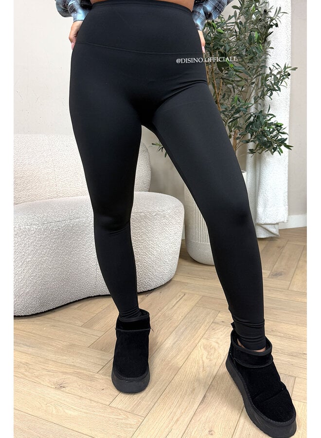 BLACK - 'SHAPING LEGGING' - SHAPING PERFECT STRETCH LEGGING
