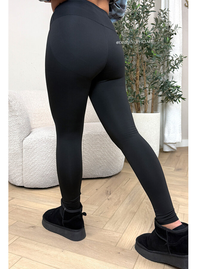 BLACK - 'SHAPING LEGGING' - SHAPING PERFECT STRETCH LEGGING