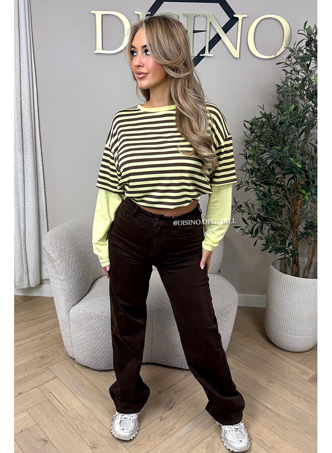 CHOCO - 'WINCHESTER' - SUPER STRETCH EXTRA LONG WIDE LEG JEANS