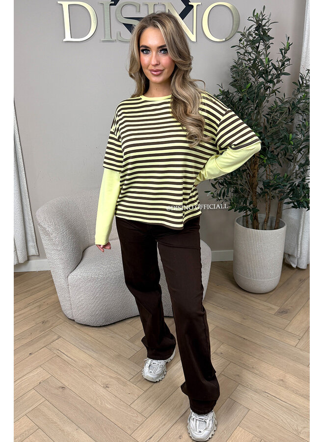 CHOCO - 'WINCHESTER' - SUPER STRETCH EXTRA LONG WIDE LEG JEANS