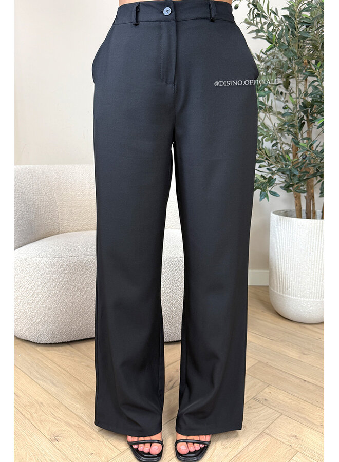 BLACK - 'MAEVA BLAZER SET' - OVERSIZED BOYFRIEND BLAZER + PANTALON SET