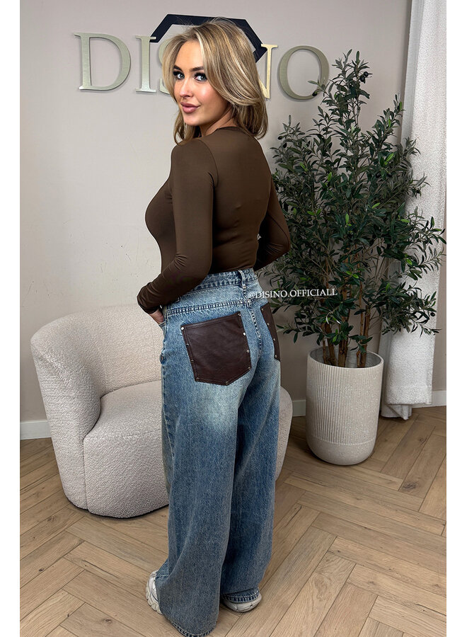 CHOCO - 'KRISTEL' - ROUND NECK PERFECT FIT BODYSUIT