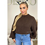CHOCO - 'SOPHIA BALLOON SLEEVE' - OVERSIZED PREMIUM QUALITY BELL SLEEVE KNIT