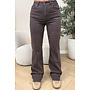 CHOCO - 'VANCOUVER' - STRETCH EXTRA LONG WIDE LEG JEANS