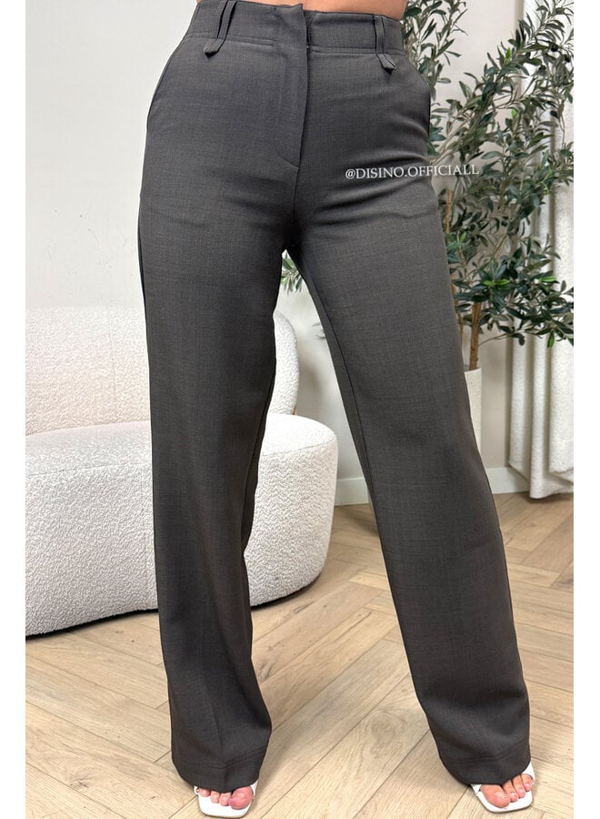 CHOCO - 'ELOISA PANTS' - VIRAL STRETCH PANTALON