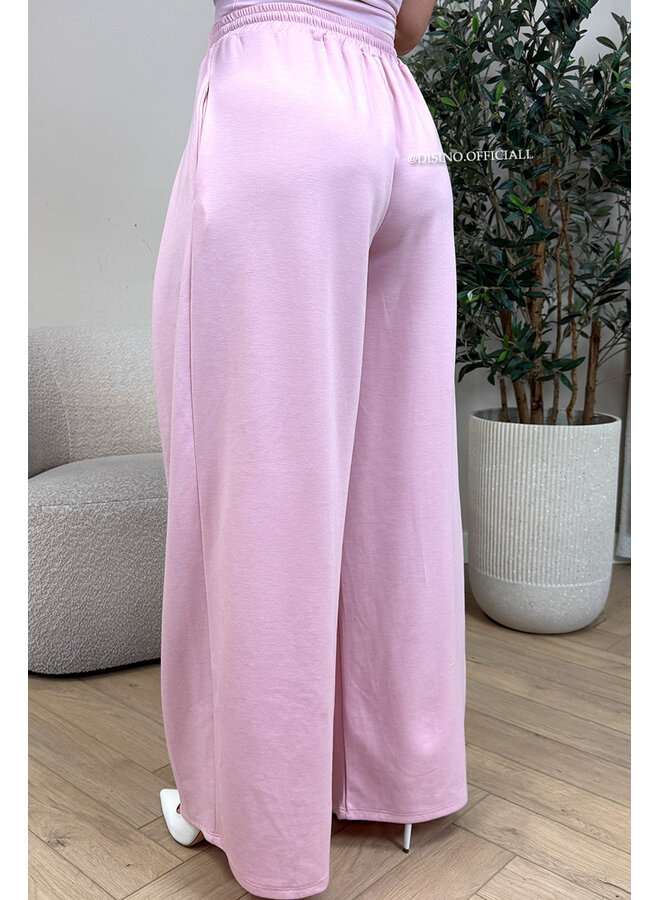 PINK - 'PALAZZO JOGGER' - PREMIUM QUALITY PALAZZO JOGGER