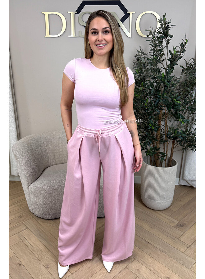 PINK - 'PALAZZO JOGGER' - PREMIUM QUALITY PALAZZO JOGGER