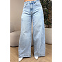 LIGHT BLUE - 'VIENNA JEANS' - EXTRA WIDE-LEG STRETCH JEANS