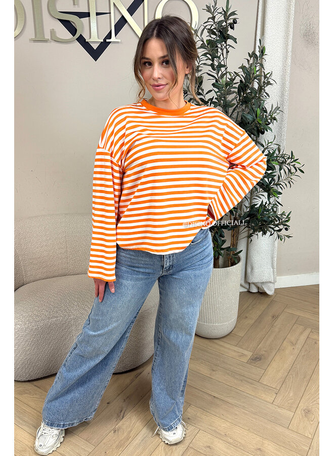 BLUE - 'LAVINA JEANS' - STRETCH SHAPING INSPIRED WIDE LEG JEANS