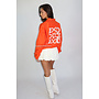 ORANGE - 'MONOGRAM WINDJACKET' - VIRAL KINGSDAY JACKET