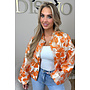 ORANGE - 'JAIMY JACKET' - EXCLUSIVE JACQUARD PRINT JACKET