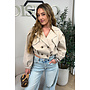 BEIGE - 'JULIE JACKET' - CROPPED TRENCH JACKET