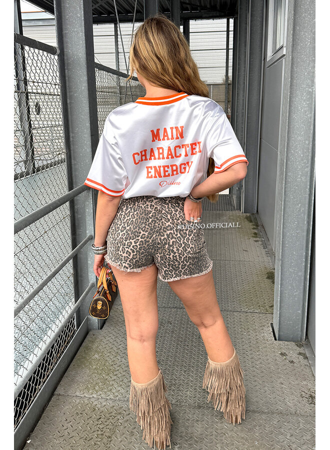 LEO - 'MAXIME SKORT' - SUPER STRETCH DENIM SKORT