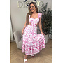 PINK - 'DOLCE DRESS' - INSPIRED DESIGNER MAXI DRESS