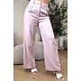 PINK - 'VIENNA STRIPED PANTALON' - HIGH WAIST PANTALON