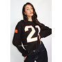 BLACK/ORANGE - '21 LONGSLEEVE' - OVERSIZED PRIORITY LONGSLEEVE JERSEY