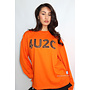 ORANGE - '4U2C LONGSLEEVE' - OVERSIZED PRIORITY LONGSLEEVE TEE