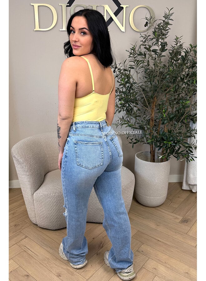 YELLOW - 'NATHALIE BODYSUIT' - CLASSY SHAPING SEAMLESS BODYSUIT