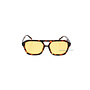 BROWN - 'BARCELONA' - INSPIRED ORANGE GLASSES SUNNIES