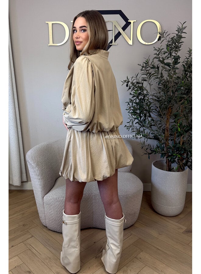 CAMEL - 'ALAYA BLOUSE' - PREMIUM QUALITY BALLOON BLOUSE