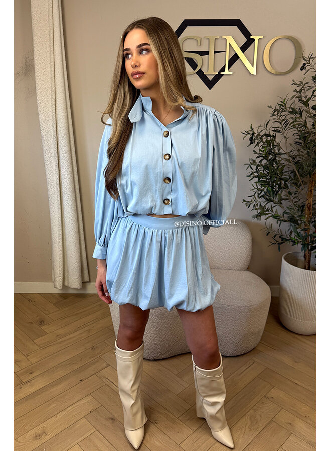 BLUE - 'ALAYA SKIRT' - PREMIUM QUALITY BALLOON SKIRT