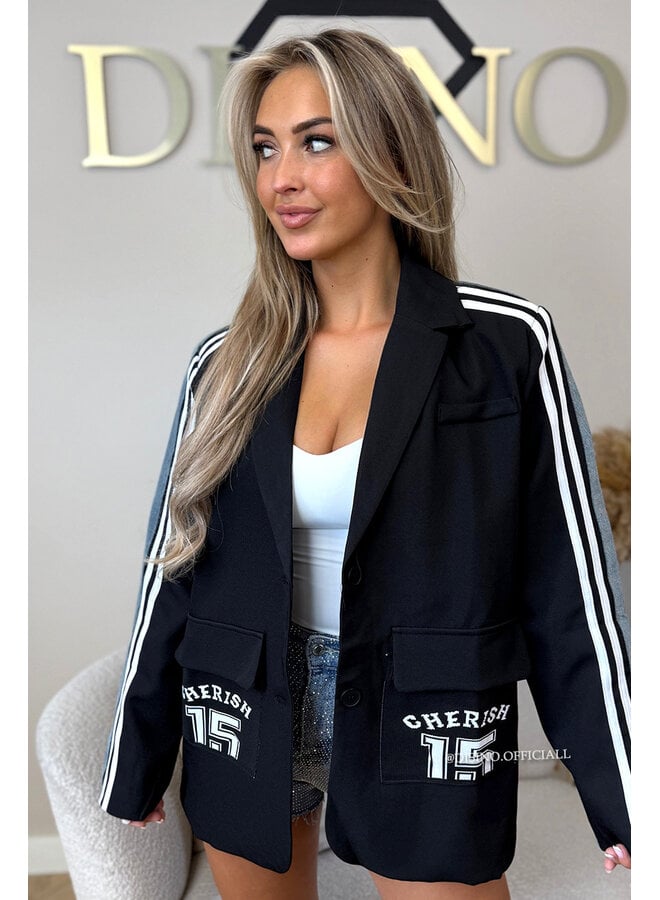 BLUE - 'CHERISH BLAZER' - EXCLUSIVE DESIGNER BLAZER