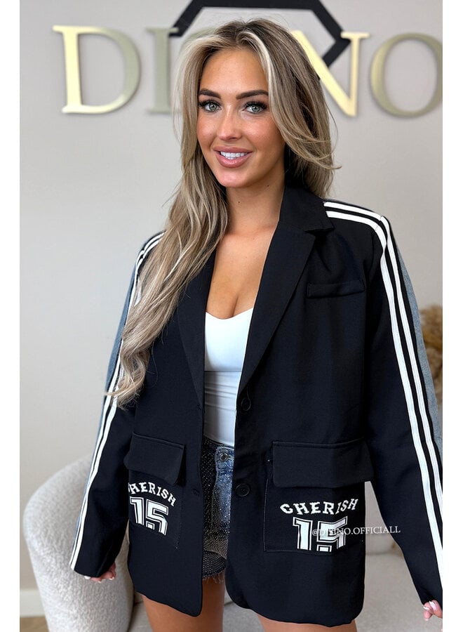 BLUE - 'CHERISH BLAZER' - EXCLUSIVE DESIGNER BLAZER