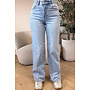 LIGHT BLUE - 'MIAMI JEANS' - PERFECT STRETCH HIGH WAIST JEANS