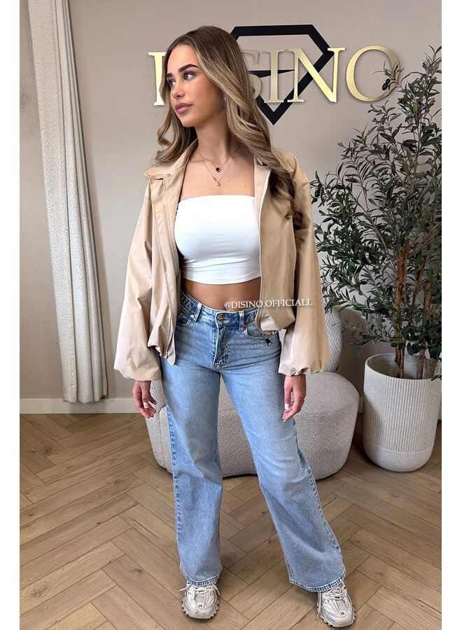 CAMEL - 'SAPHIRA V2 JACKET' - MINIMAL CHIC JACKET