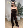 CHOCO - 'ELIN V2 JUMPSUIT' - STRAPLESS LACE JUMPSUIT