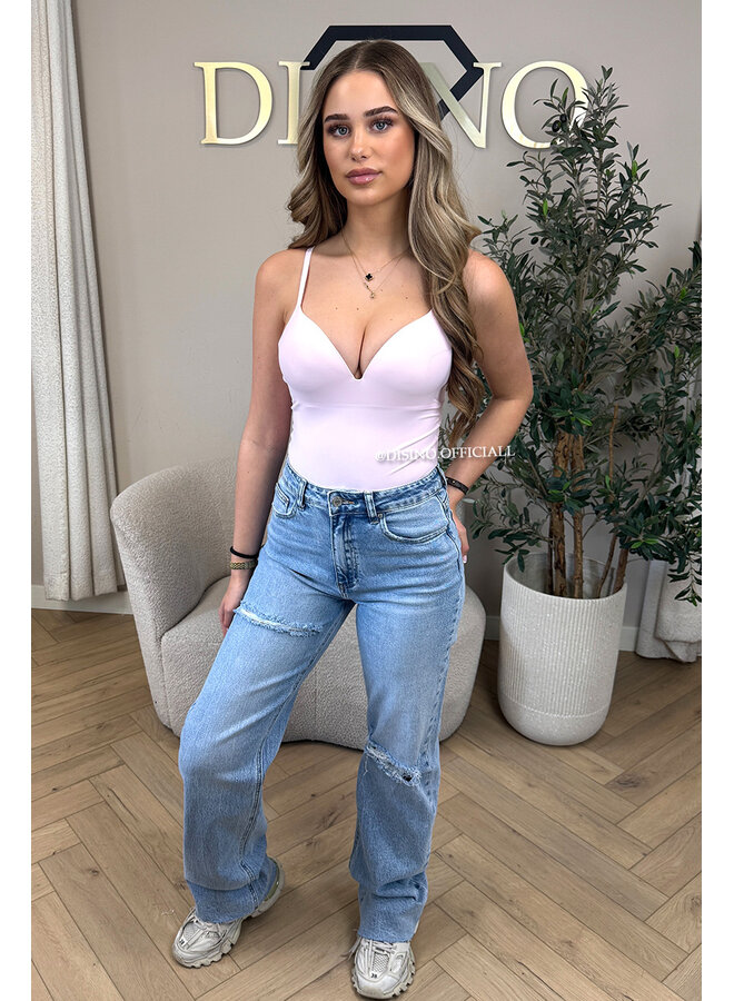 SOFT PINK - 'NATHALIE BODYSUIT' - CLASSY SHAPING SEAMLESS BODYSUIT