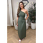 ARMY GREEN - 'ROSALYN DRESS' - CROCHET LACE SUMMER DRESS