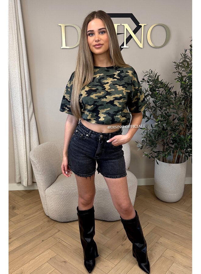 CAMO - 'JAXX TEE' - ARMY PRINT TEE
