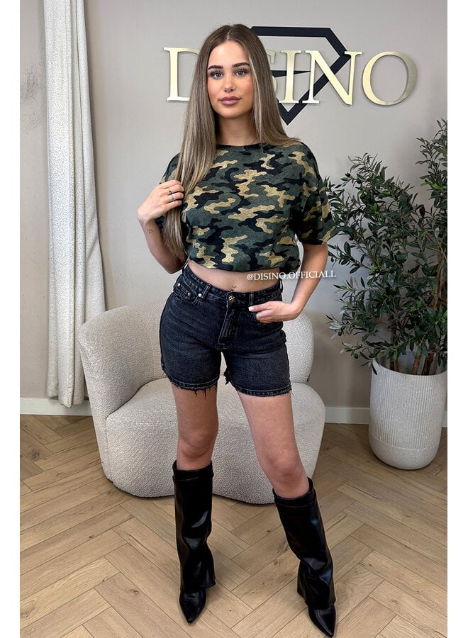 CAMO - 'JAXX TEE' - ARMY PRINT TEE