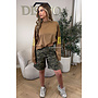 CAMO - 'COPINE JORT' - ARMY PRINT JORT