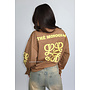 MOCCA - 'MONOGRAM LONGSLEEVE' - OVERSIZED PRIORITY LONGSLEEVE TEE