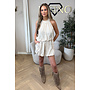 BEIGE - 'ESTELLE PLAYSUIT' - CROCHET LACE PLAYSUIT