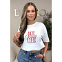 WHITE - 'NOT TODAY CLUB' - PREMIUM QUALITY OVERSIZED TEE