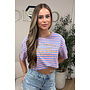 BEIGE - SAINT TROPEZ STRIPED TEE