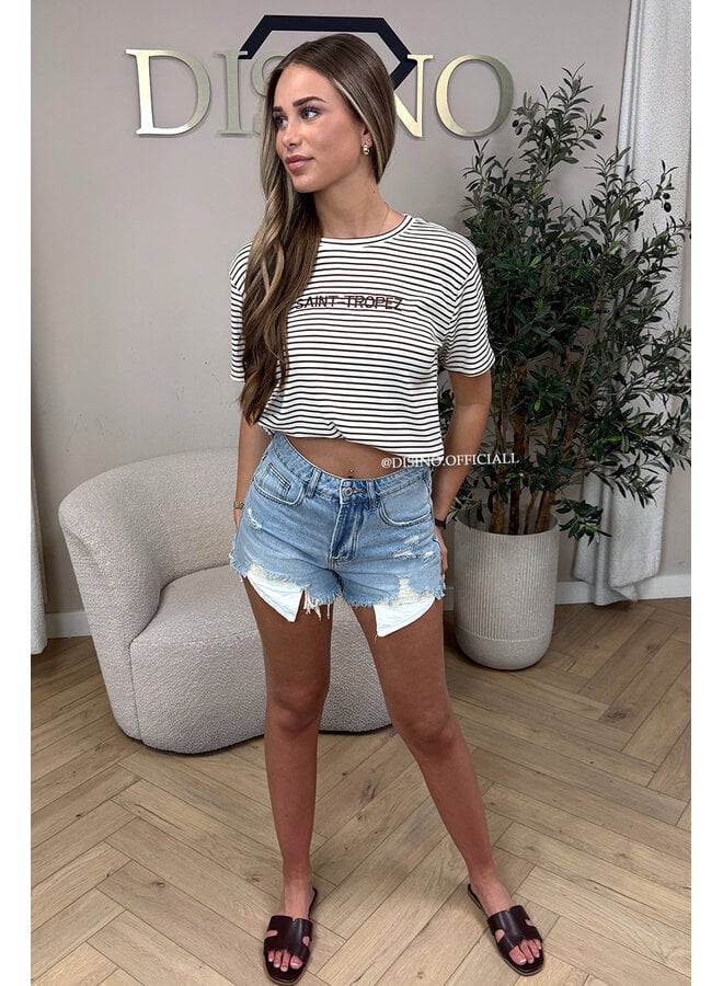 CHOCO - SAINT TROPEZ STRIPED TEE