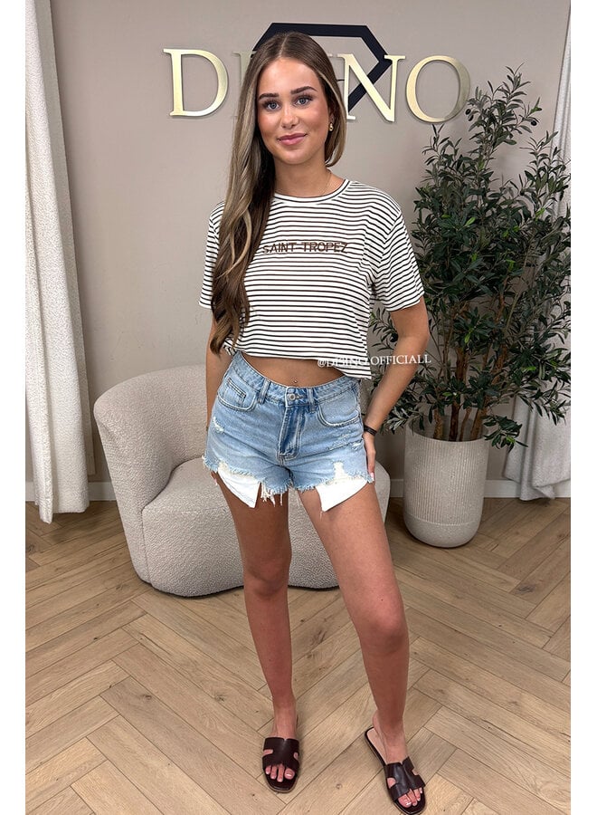 CHOCO - SAINT TROPEZ STRIPED TEE