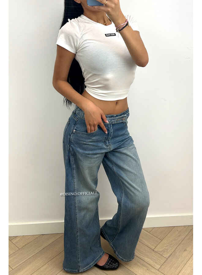 WHITE - 'MIOMIO TOP' - INSPIRED BASIC TOP