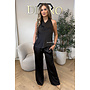 CHOCO - 'NOUR SET' - CLASSY SATIN TOP + PANTS SET