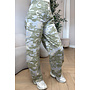 GREEN - 'STORMY JEANS' - CAMO CARGO PANTS