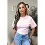 PINK - 'NOAMI TOP' - PREMIUM QUALITY SNATCHED TEE