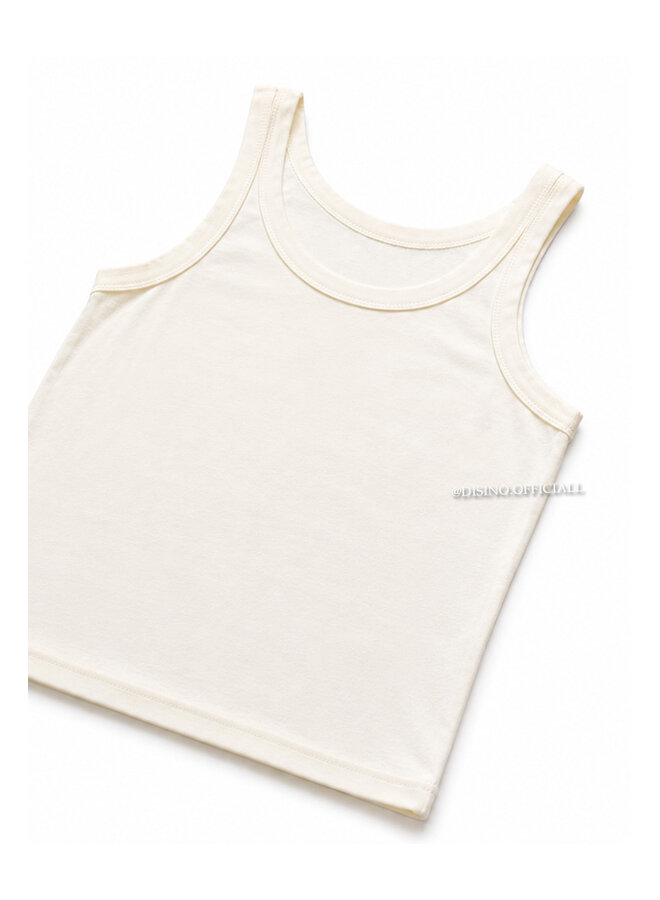 ECRU - 'NINA TOP' - PREMIUM QUALITY TANK TOP