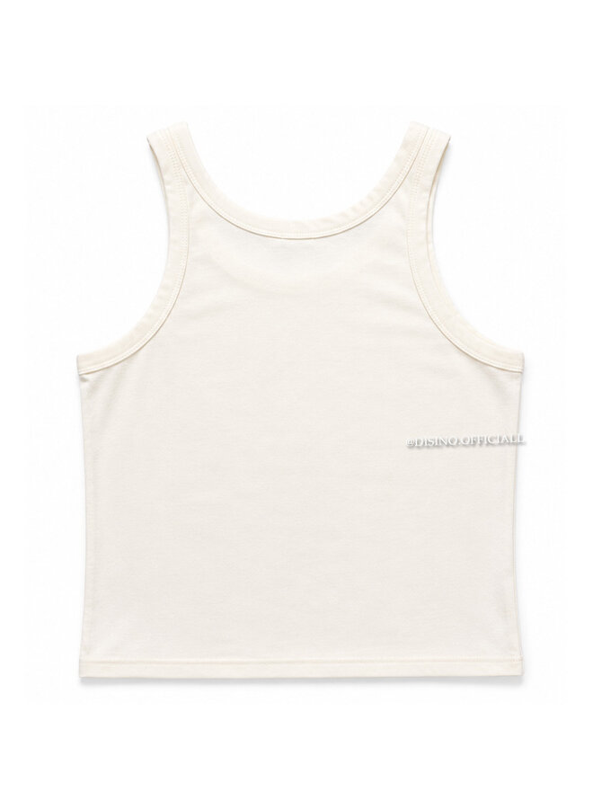 ECRU - 'NINA TOP' - PREMIUM QUALITY TANK TOP