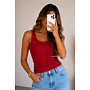 RED - 'NINA TOP' - PREMIUM QUALITY TANK TOP