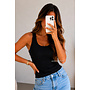 BLACK - 'NINA TOP' - PREMIUM QUALITY TANK TOP