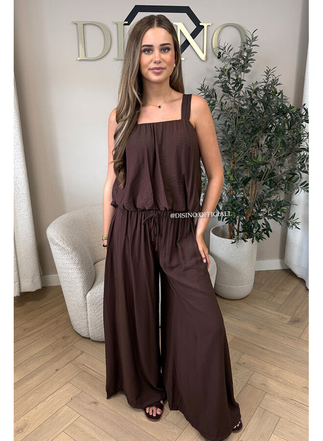 CHOCO - 'LOESJE SET' - SUMMER TOP + WIDE LEG PANTS SET